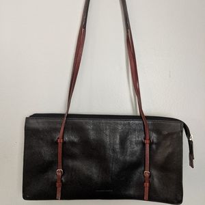 Francesco Biasia black leather purse